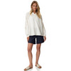 Damen Musselin-Bluse mit Stickerei