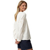 Damen Musselin-Bluse mit Stickerei