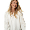 Damen Musselin-Bluse mit Stickerei