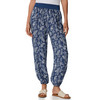 Damen Haremshose mit floralem Muster