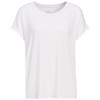 Dames-T-shirt in basic-stijl