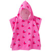 Kinder Badeponcho mit Erdbeeren