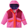 Mädchen Schneejacke mit Farbteilern