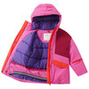 Mädchen Schneejacke mit Farbteilern