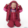Winterjas voor meisjes met een glanzende look
