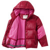 Winterjas voor meisjes met een glanzende look