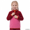 Mädchen Fleecepullover mit Farbteilern
