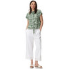 Damen Bluse mit Knotendetail