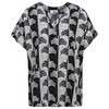 Damen Bluse mit Allover-Print