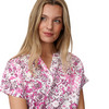 Damen Bluse mit Allover-Print