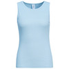 Damen Top mit Rippstruktur
