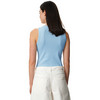 Damen Top mit Rippstruktur