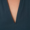 Damen Blusentop mit V-Ausschnitt