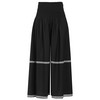 Damen Wide-Leg-Hose mit Smkokbund