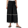 Damen Wide-Leg-Hose mit Smkokbund