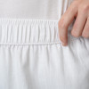 Damen Leinen-Culotte mit Elastikbund