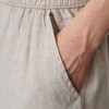Damen Leinen-Culotte mit Elastikbund