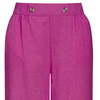 Damen Leinen-Culotte mit Elastikbund