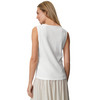 Damen Top in Crepp-Optik