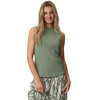 Damen Top in Crepp-Optik