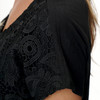 Damen T-Shirt mit Spitze