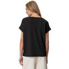 Damen T-Shirt aus strukturiertem Material