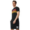 Herren Sport-T-Shirt im Fußball-Design