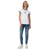 Damen Sport-T-Shirt im Fußball-Design