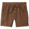 Baby Musselin-Shorts mit Streifen
