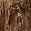 Baby Musselin-Shorts mit Streifen