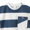 Baby T-Shirt mit Blockstreifen