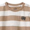 Baby T-Shirt mit Block-Streifen