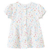 Baby Musselin-Bluse mit bunten Blumen