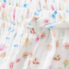 Baby Musselin-Shorts mit bunten Blumen