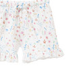Baby Musselin-Shorts mit bunten Blumen