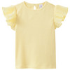 Baby T-shirt met geribbelde structuur