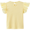 Baby T-shirt met geribbelde structuur