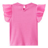 Baby T-shirt met geribbelde structuur