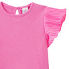 Baby T-shirt met geribbelde structuur