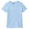 Baby T-Shirt mit Ajour-Muster
