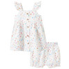Newborn Musselin-Set aus Kleid und Shorts