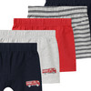 5 Jungen Boxer mit Feuerwehr-Motiven