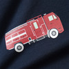3 Jungen Unterhemden mit Feuerwehr-Motiven