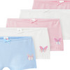 5 Mädchen Pantys mit Bio-Baumwolle