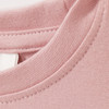 3 Mädchen Langarmshirts in Unifarben