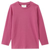 3 Mädchen Langarmshirts in Unifarben