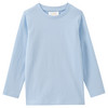 3 Mädchen Langarmshirts in Unifarben
