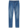 Mädchen Jeggings mit Stretch-Bund blau