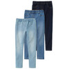 3 Mädchen Jeggings mit Stretch-Bund