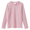 3 Mädchen Langarmshirts in Unifarben
